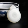 Mutton Fat Jade Blessing Disc - Hetian Jade