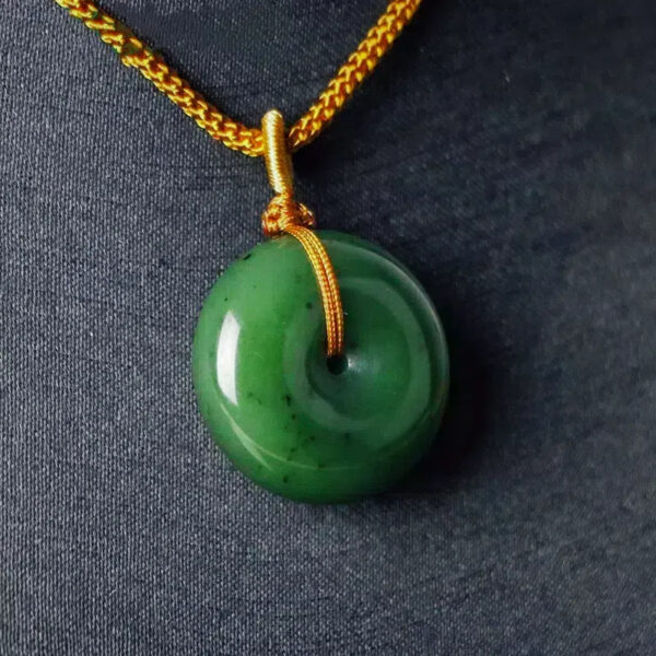 Jade Circle of Serenity - Hetian Jade