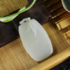 Bamboo Spirit – Hand-Carved Hetian Seed Jade Pendant