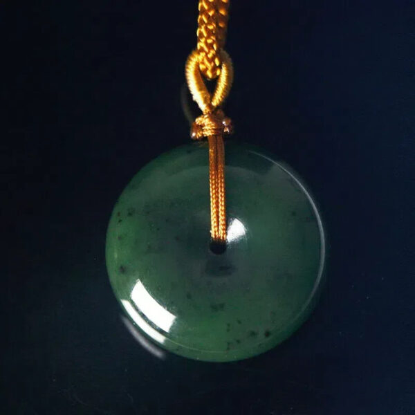 Jade Circle of Serenity - Hetian Jade