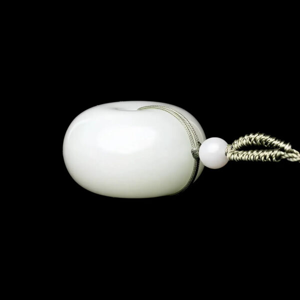 主图_005 Ping An Kou - Premium Hetian Mutton Fat Jade Pendant