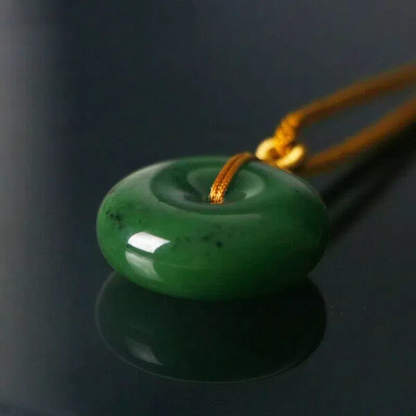 Jade Circle of Serenity - Hetian Jade